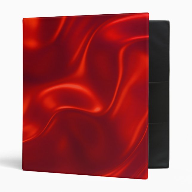 Red Satin Binder (Front/Inside)