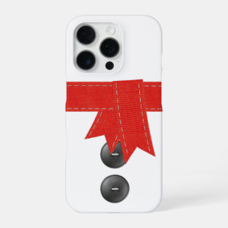 Red Scarf Snowman Costume for your iPhone 16 Pro Case