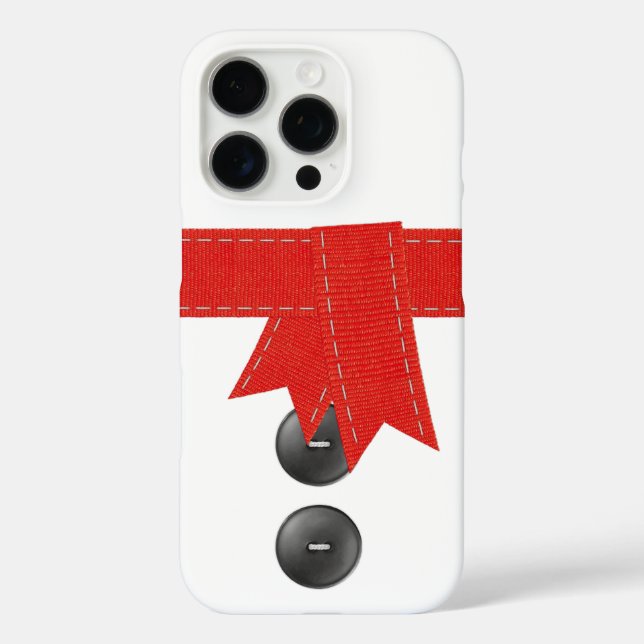 Red Scarf Snowman Costume for your iPhone Case-Mate iPhone Case (Back)