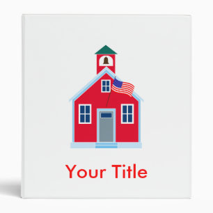 Red School House Binder
