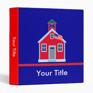 Red School House Binder