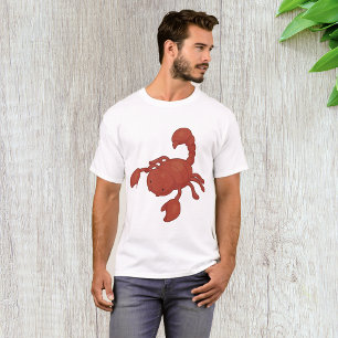 Red Scorpion Illustration T-Shirt