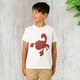 Red Scorpion Illustration T-Shirt