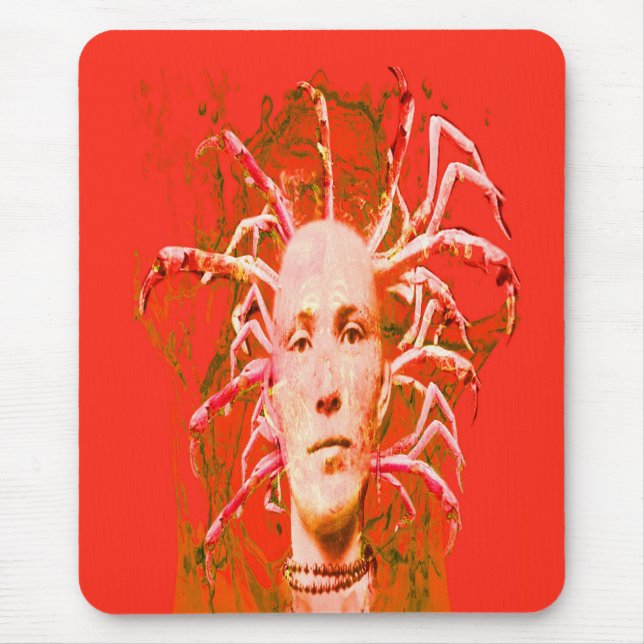 Red Scorpion Mouse Pad (Front)