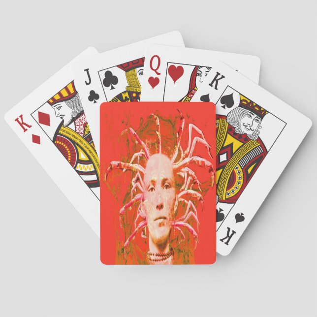 Red Scorpion Poker Cards (Back)