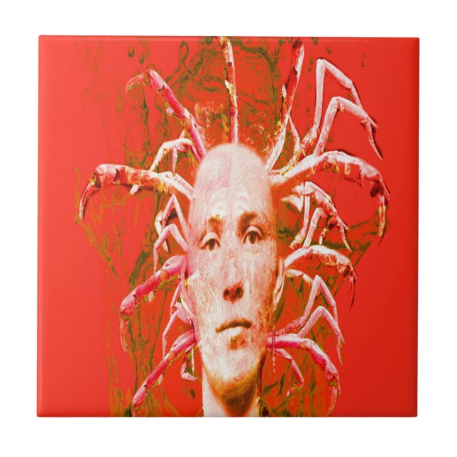 Red Scorpion Tile (Front)