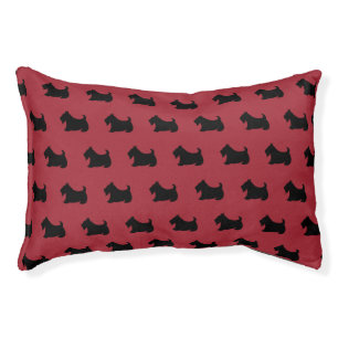 Red Scottish Terriers Dog Bed