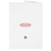 Red Scribbleprint Initial Cards (Back)