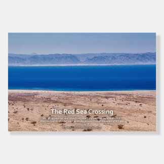Red Sea Crossing Inspirational Poster