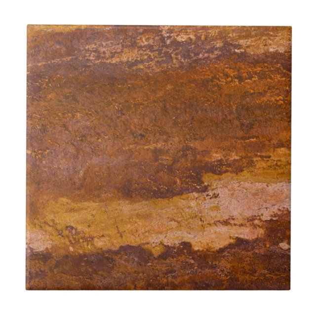 Red Sedimentary Rock Nature Sandstone Grainy Stone Tile (Front)