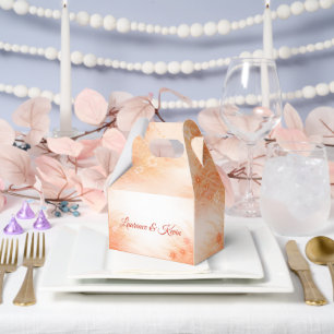 Red Seigaiha – Japanese Wedding Collection Favor Boxes