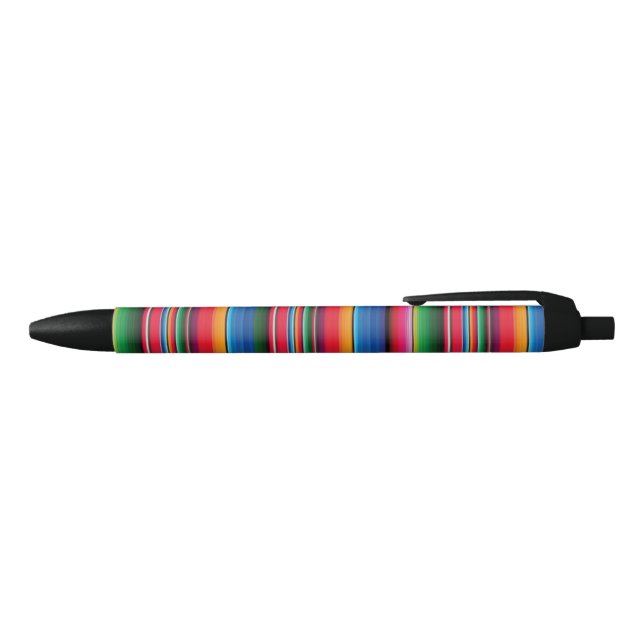 Red Serape Saltillo traditional mexican blanket Pen (Top)