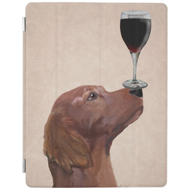 Red Setter Dog Au Vin 2 iPad Air Cover (Front)