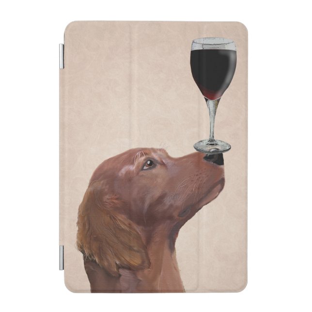 Red Setter Dog Au Vin 2 iPad Mini Cover (Front)