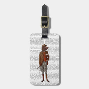 Red Setter Rider Full Luggage Tag