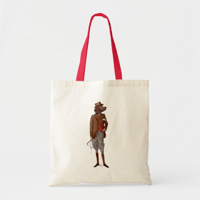 Red Setter Rider Full Tote Bag (Front)