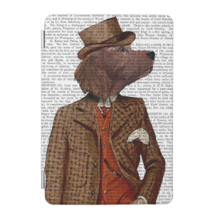 Red Setter Rider Portrait iPad Mini Cover