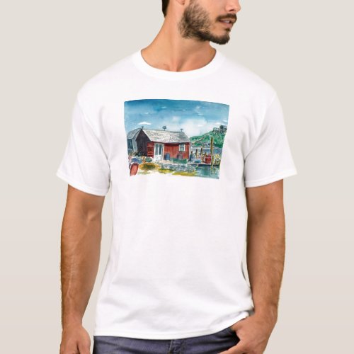 red shack at Menemsha T_Shirt