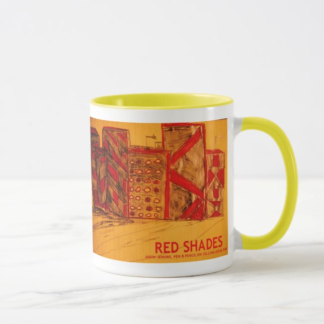 RED SHADES MUG (Right)