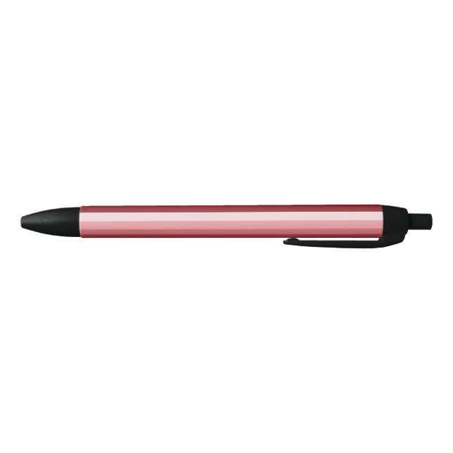 Red shadow stripes pen (Bottom)