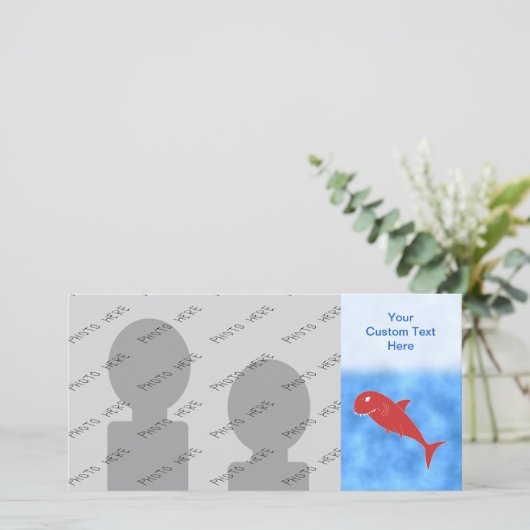 Red Shark. (Standing Front)