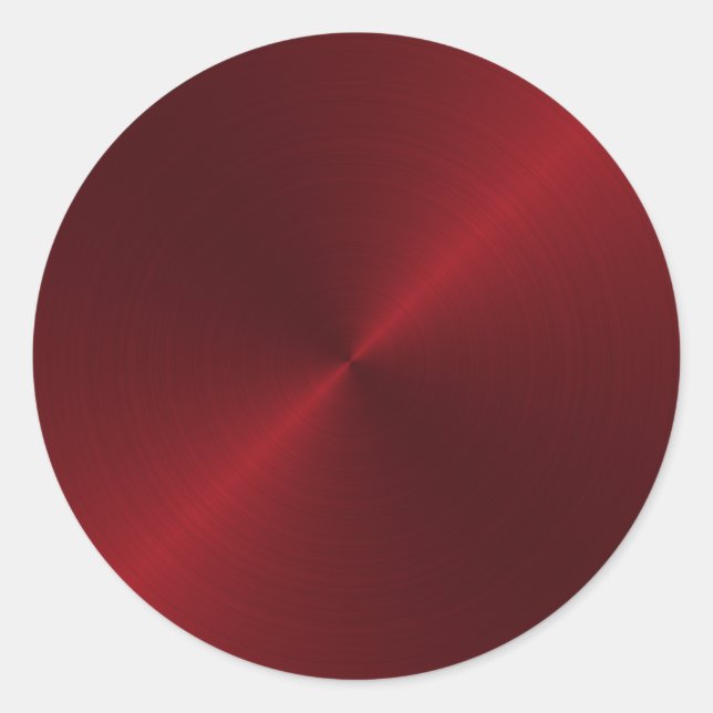 Red Sheen Envelope Seal (Front)