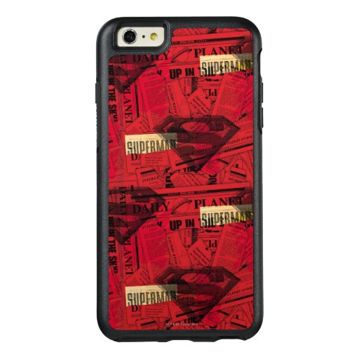 Red Shield Pattern OtterBox iPhone 6/6s Plus Case