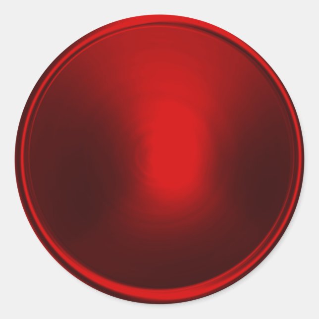 Red Shiny Envelope Seal (Front)
