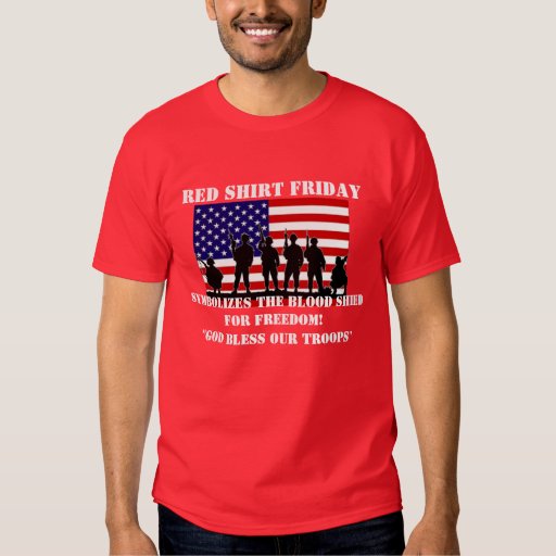 RED SHIRT FRIDAY | Zazzle