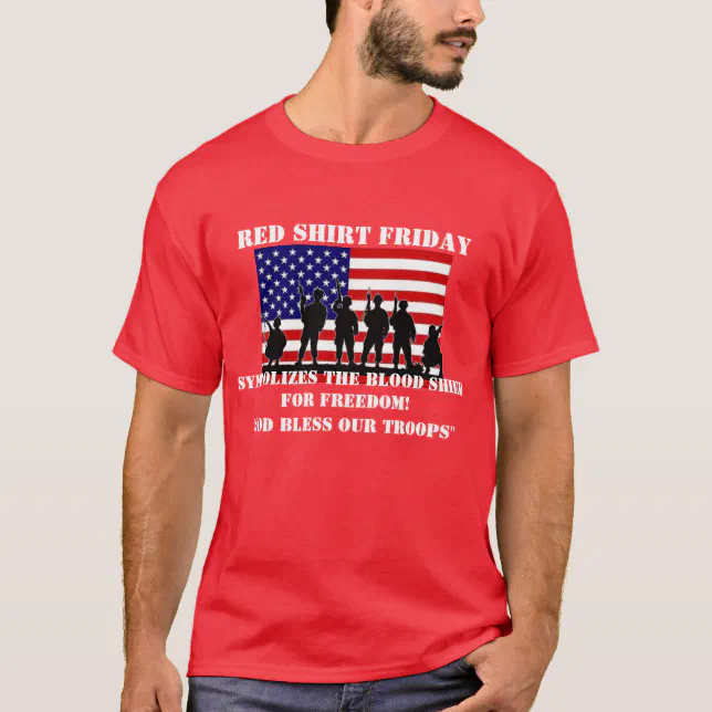 RED SHIRT FRIDAY | Zazzle