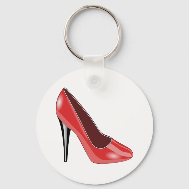 Red Shoe Keychain (Front)