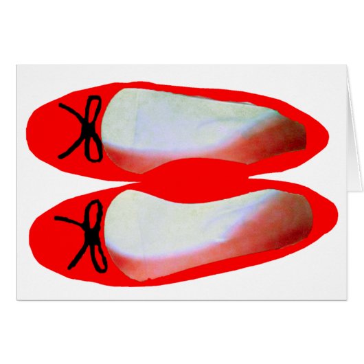 red shoes cards (Front Horizontal)