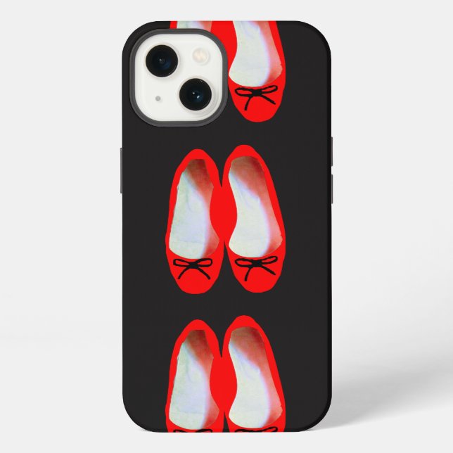 Red Shoes Iphone Case (Back)