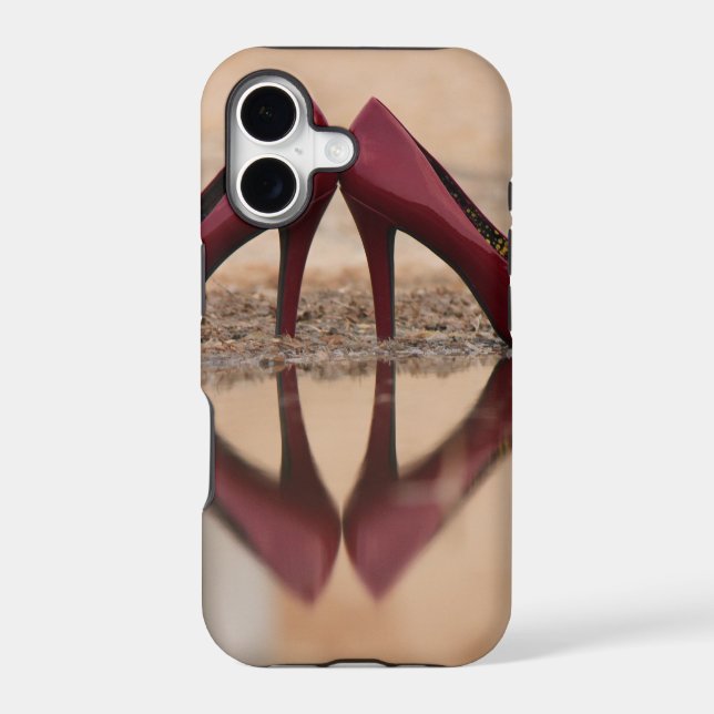 Red Shoes Iphone Case (Back)