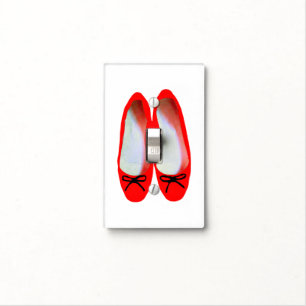 Red Shoes Light Switch Cover
