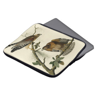 Red-shouldered Hawk - Audubon's Birds of America Laptop Sleeve