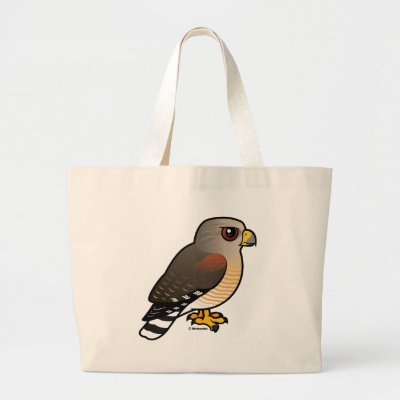 Red-shouldered Hawk Large Tote Bag