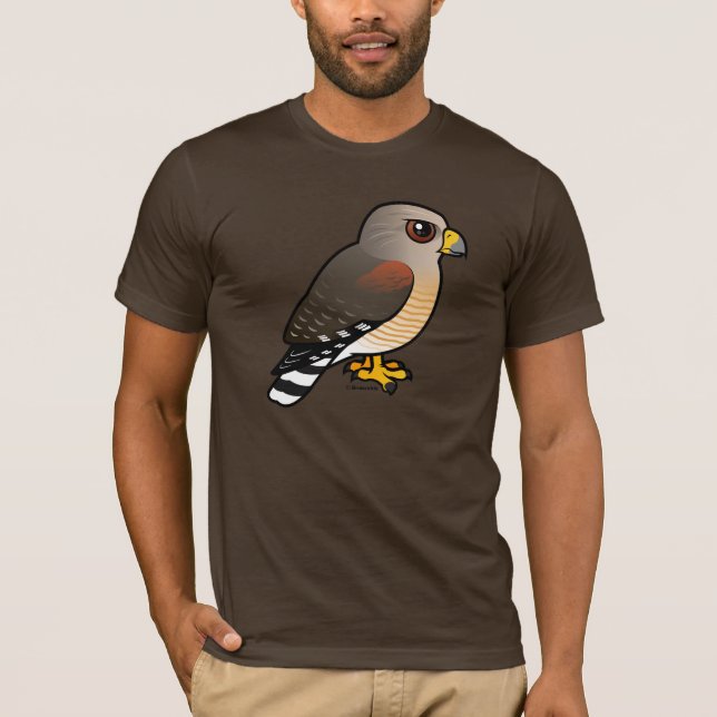 Red-shouldered Hawk T-Shirt (Front)
