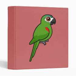 Birdorable Red-shouldered Macaw Avery Signature Binder 8.5x11
