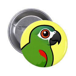 Birdorable Red-shouldered Macaw Round Button