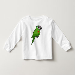Birdorable Red-shouldered Macaw Toddler Long Sleeve T-Shirt