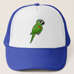 Birdorable Red-shouldered Macaw Trucker Hat