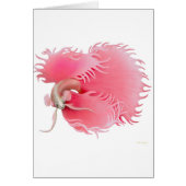 Red Siamese Fighting Fish Card (Front)