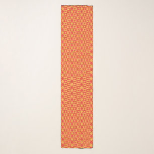 Red Silk Scarf   Rainbow Cashmere Bandana