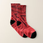Red Silk Socks at Zazzle
