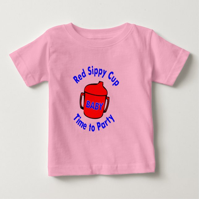 Red Sippy Cup Shirt (Front)