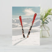 Red Skis (Standing Front)