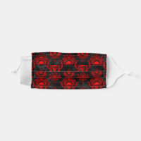 Vampire Bunny Dracula Gothic Bag Black and Red