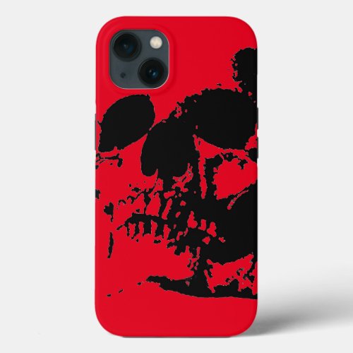 Red Skull iPhone 13 Case