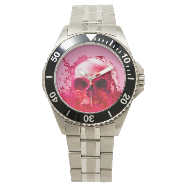 Red Skull in Water Watch (Front)